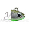 Tête plombée FIIISH Black minnow 70