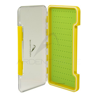 Boite à mouches ARDENT PECHE double green silicon AP380