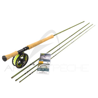 Pack Canne à mouche REDINGTON FIELD Trout Spey 11'3 soie 4 (4 brins)