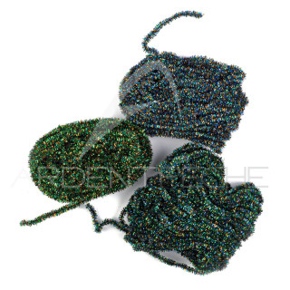 Herl de paon synthétique 2 mm