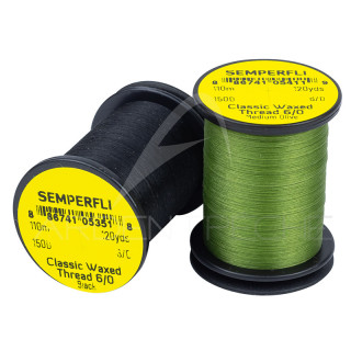 Fils de montage Semperfli Classic waxed thread 110 m 6/0