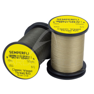 Fils de montage Semperfli Classic waxed thread 110 m 8/0