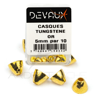 Casque tungstène DEVAUX or