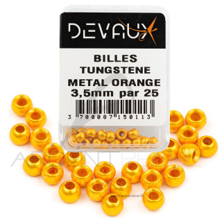 Bille Tungstène DEVAUX métal orange X25
