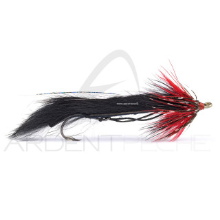 Mouche RIO String Leech Red & Black