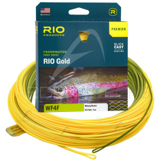 Soie RIO PREMIER GOLD jaune/olive