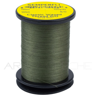 Fils de montage Semperfli Classic waxed thread 110 m 8/0