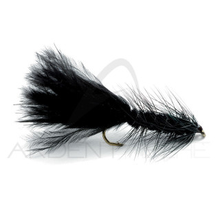 Mouche FMF Wooly buggers black plombée 1707