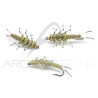 Mouche réaliste Stonefly nymphe Pale