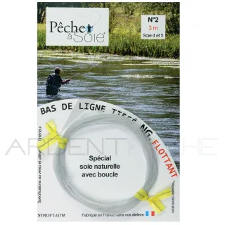 Bas de ligne tissé NG à boucle Peche à Soie (3 m)