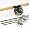 Canne à mouche REDINGTON Pack FIELD Trout Spey 11'3 soie 4 (4 brins)