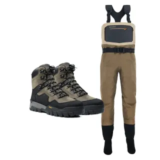 Pack waders Grundèns Boundary & chaussures Bankside - Ardent Fly Fishing