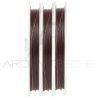 Fils nylon RIO Micro Leader marron (27m)