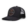 Casquette SIMMS Double Haul Trucker Black Rounder